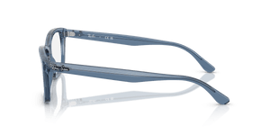 Transparent Dark Blue / Clear