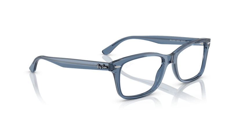 Ray-Ban RX5428 in Transparent Dark Blue / Clear - Alternate View