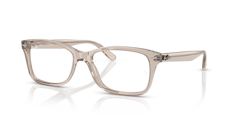Ray-Ban RX5428 in Transparent Taupe / Clear - Alternate View
