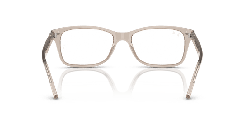 Ray-Ban RX5428 in Transparent Taupe / Clear - Alternate View