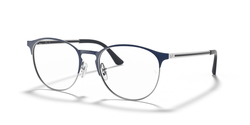 Ray-Ban RX6375 in Blue On Gunmetal / Clear - Alternate View