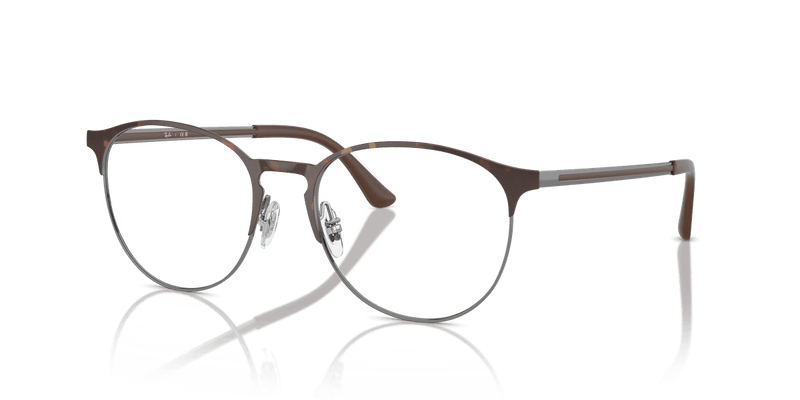 Ray-Ban RX6375 in Havana On Gunmetal / Clear - Alternate View