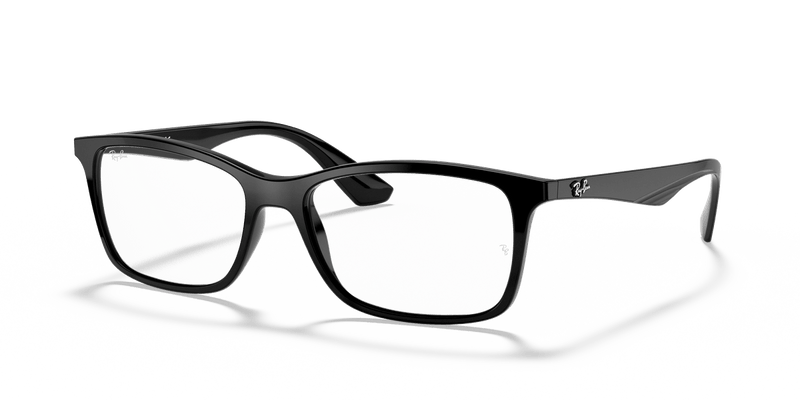 Ray-Ban RX7047 in Black / Clear (2000) - Alternate View