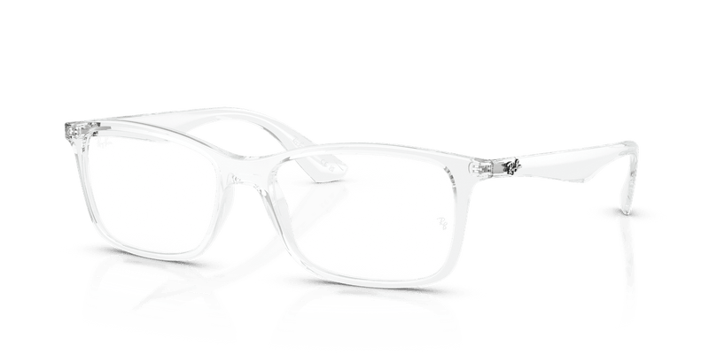 Ray-Ban RX7047 in Transparent / Clear - Front View