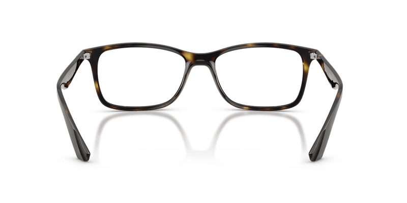 Ray-Ban RX7047 in Havana / Clear (2012) - Alternate View