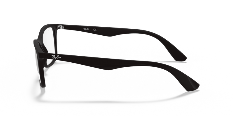 Ray-Ban RX7047 in Black / Clear (5196) - Alternate View