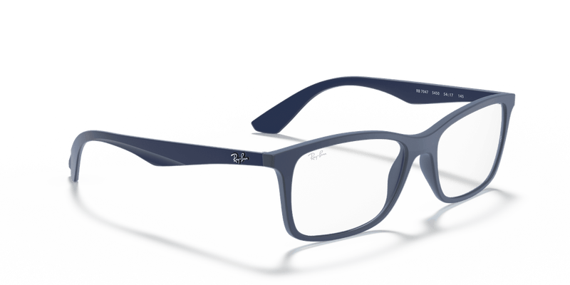 Ray-Ban RX7047 in Transparent Blue / Clear - Alternate View