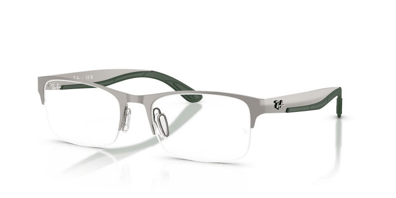 Ray-Ban RX7551 in Gunmetal / Clear (3221) - Front View