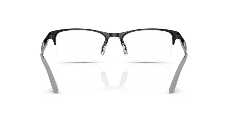 Ray-Ban RX7551 in Black / Clear - Alternate View