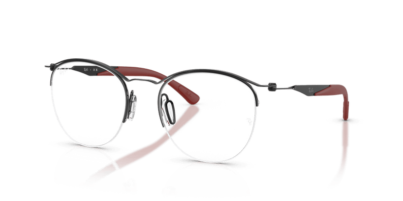 Ray-Ban RX7553 in Black / Clear - Alternate View