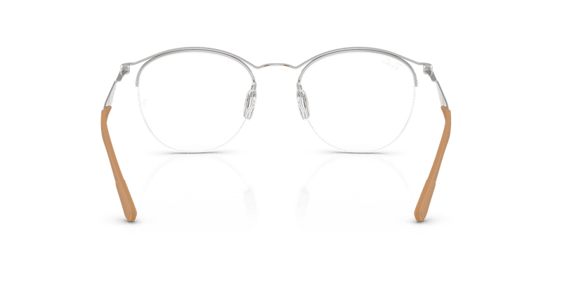 Ray-Ban RX7553 in Silver / Clear - Alternate View