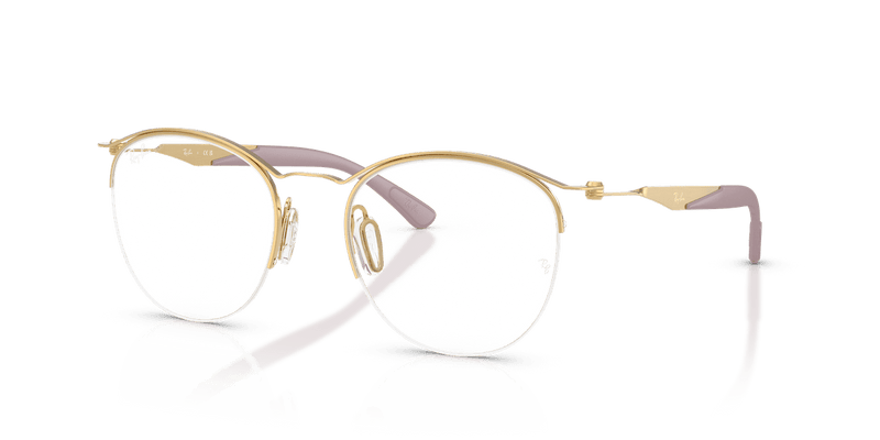 Ray-Ban RX7553 in Arista Gold / Clear - Alternate View