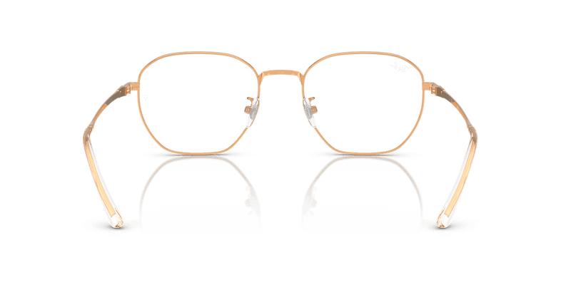 Ray-Ban RX8777D in Rosegold / Clear - Alternate View