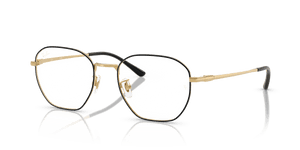 Black On Gold / Clear