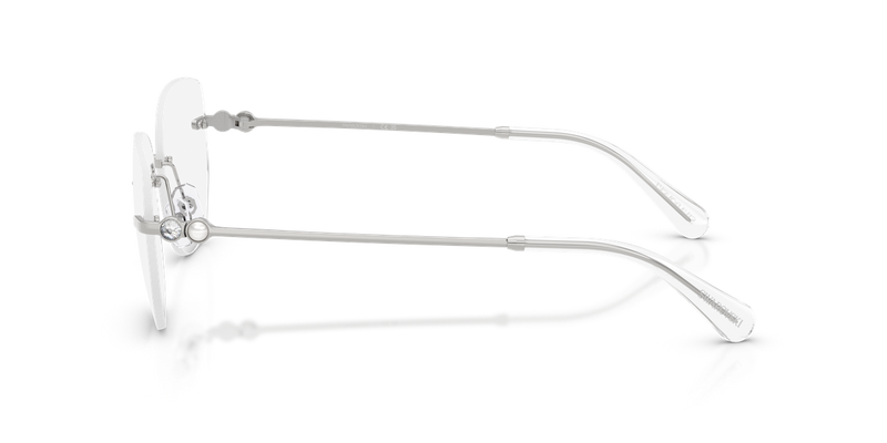 Swarovski SK1038 in Silver (4001) - Temple Detail