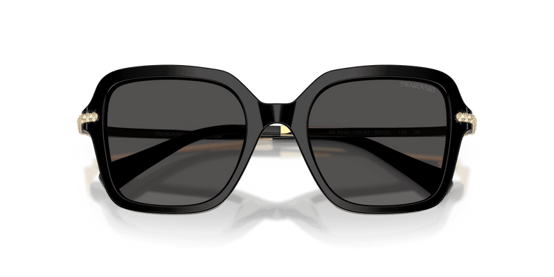 Swarovski SK6040 in Black / Dark Grey (100187) - Alternate View