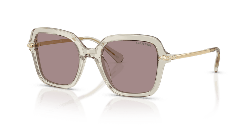 Swarovski SK6040 in Transparent Beige / Violet (3003LA) - Alternate View