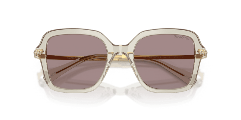 Swarovski SK6040 in Transparent Beige / Violet (3003LA) - Alternate View