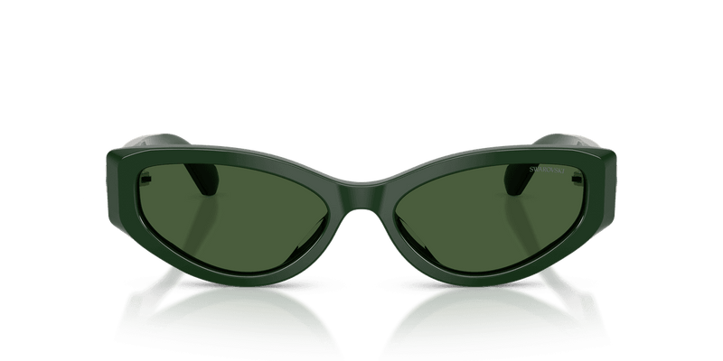 Swarovski SK6045U in Dark Green / Dark Green (102671) - Alternate View