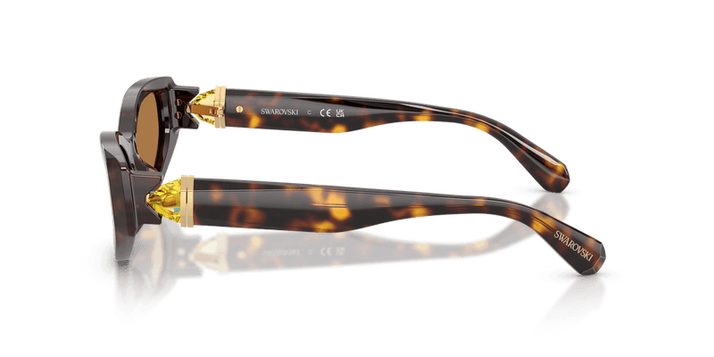 Swarovski SK6045U in Havana / Bronze (100273) - Alternate View