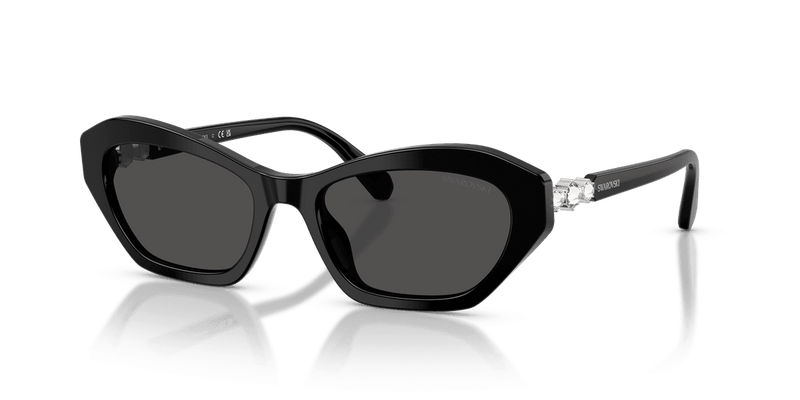 Swarovski SK6048 in Black / Dark Grey (103887) - Alternate View