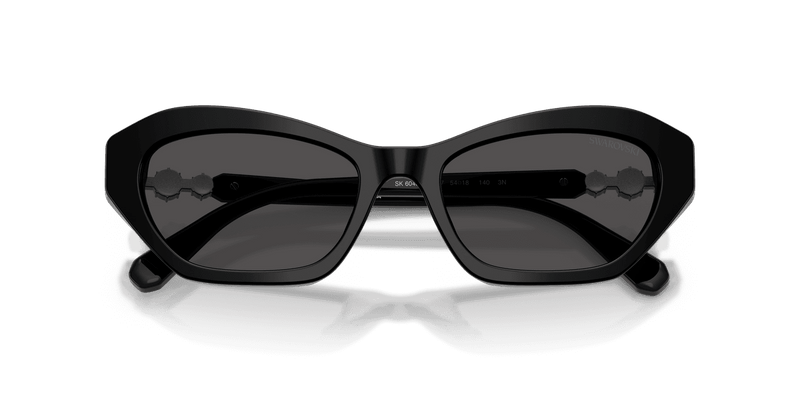 Swarovski SK6048 in Black / Dark Grey (103887) - Alternate View