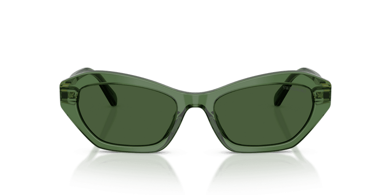 Swarovski SK6048 in Transaprent Green / Dark Green (108571) - Alternate View