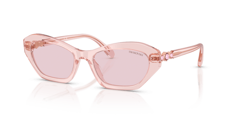 Swarovski SK6048 in Transparent Pink / Pink Transition (1070P5) - Alternate View