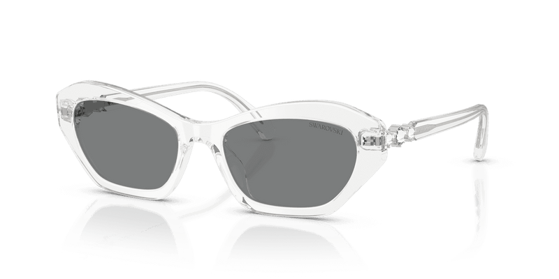 Swarovski SK6048 in Transparent / Dark Grey (102787) - Alternate View