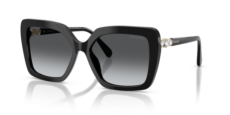 Swarovski SK6049 in Black / Gradient Grey Polar (1001T3) - Alternate View