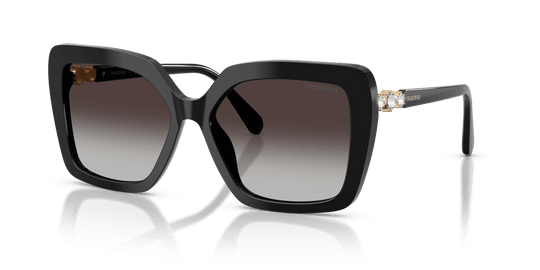 Swarovski SK6049 - Black / Gradient Grey (10018G)