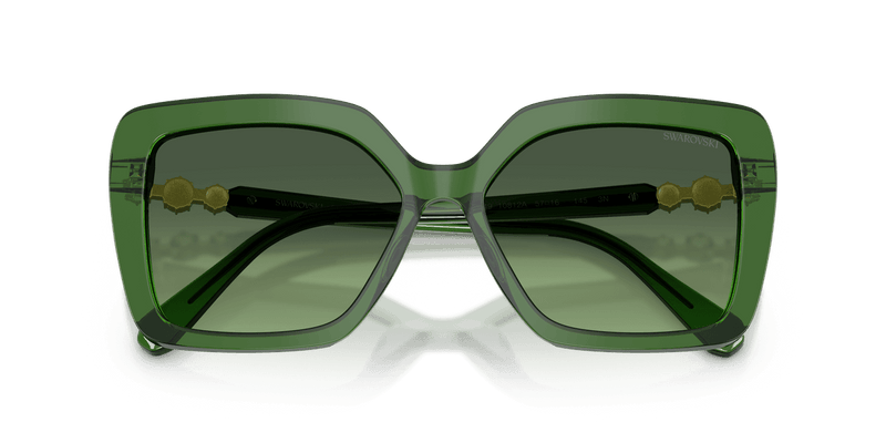 Swarovski SK6049 in Milky Green / Gradient Green (10812A) - Alternate View
