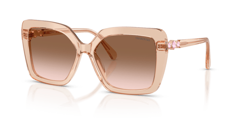 Swarovski SK6049 in Transparent Beige / Gradient Brown (106313) - Alternate View