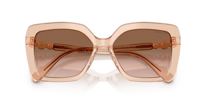 Swarovski SK6049 in Transparent Beige / Gradient Brown (106313) - Alternate View