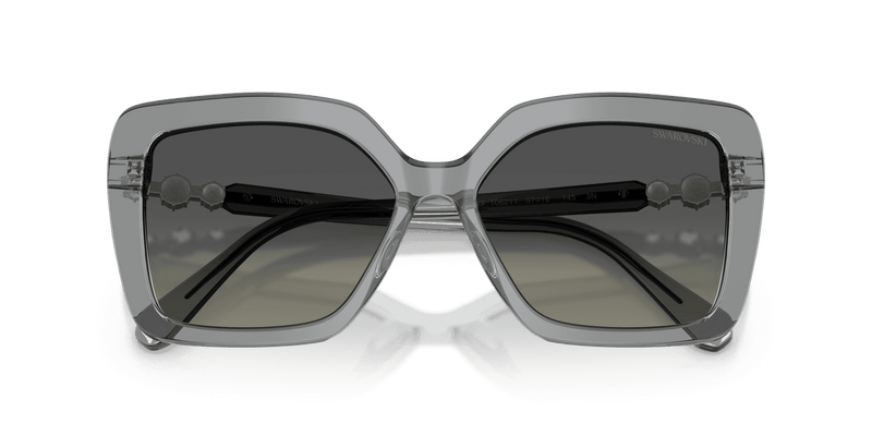 Swarovski SK6049 in Transparent Grey / Gradient Grey (106211) - Alternate View