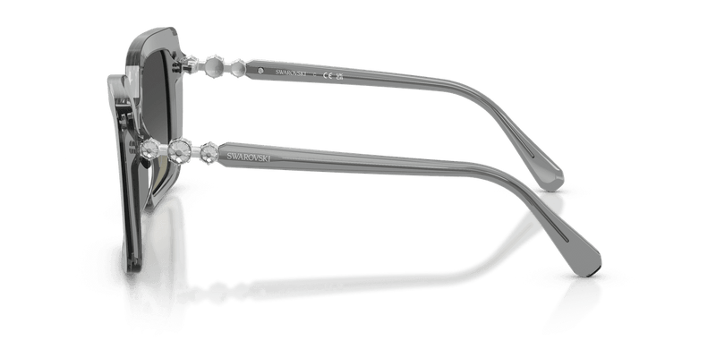 Swarovski SK6049 in Transparent Grey / Gradient Grey (106211) - Alternate View