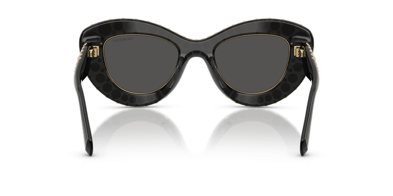 Swarovski SK6060 in Transparent Dark Grey / Dark Grey (110487) - Alternate View