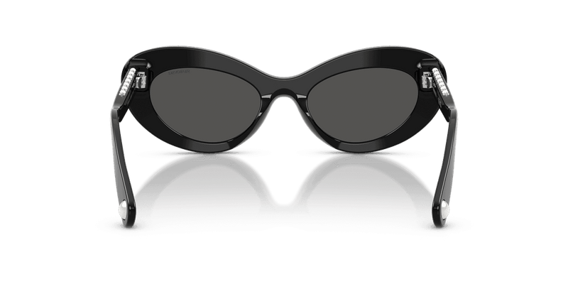Swarovski SK6061U in Black / Dark Grey (100187) - Alternate View