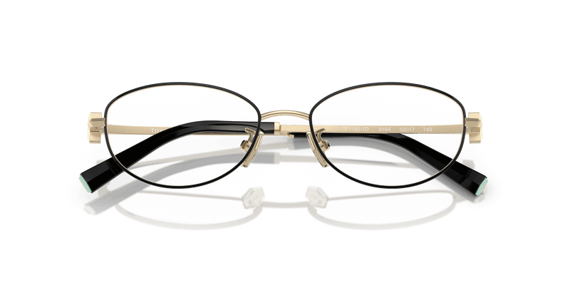 Tiffany & Co. TF1162TD in Black On Pale Gold (6164) - Alternate View