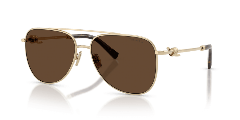 Tiffany & Co. TF3116 in Pale Gold / Light Brown (61933G) - Alternate View