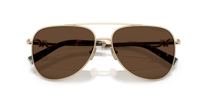 Tiffany & Co. TF3116 in Pale Gold / Light Brown (61933G) - Alternate View