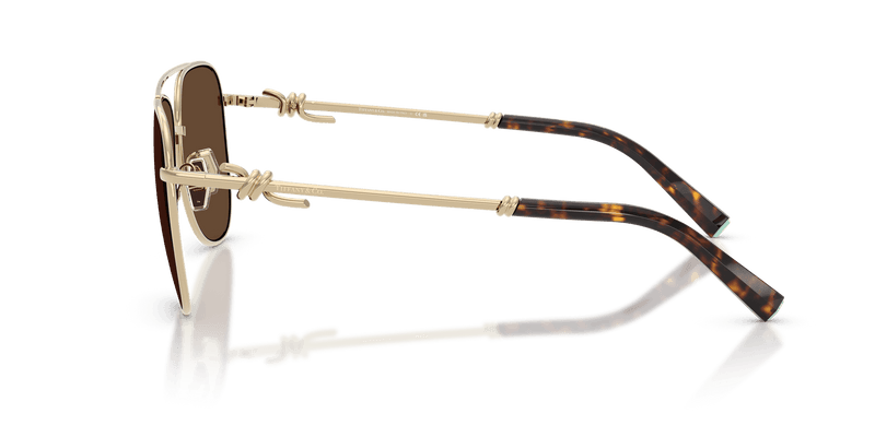 Tiffany & Co. TF3116 in Pale Gold / Light Brown (61933G) - Alternate View