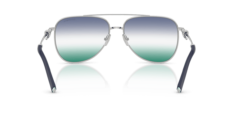 Tiffany & Co. TF3116 in Silver / Green Blue Gradient (62312A) - Alternate View