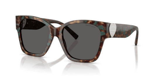 Tiffany & Co. TF4216 - Brown Tiffany Havana / Dark Grey (8442S4)