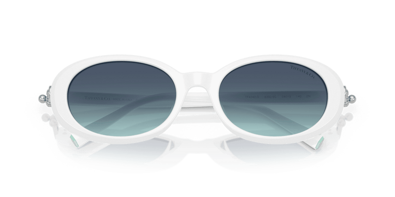 Tiffany & Co. TF4242D in Bright White / Azure Gradient Blue (83929S) - Alternate View