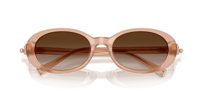 Tiffany & Co. TF4242D in Opal Nude / Brown Gradient (82683B) - Alternate View