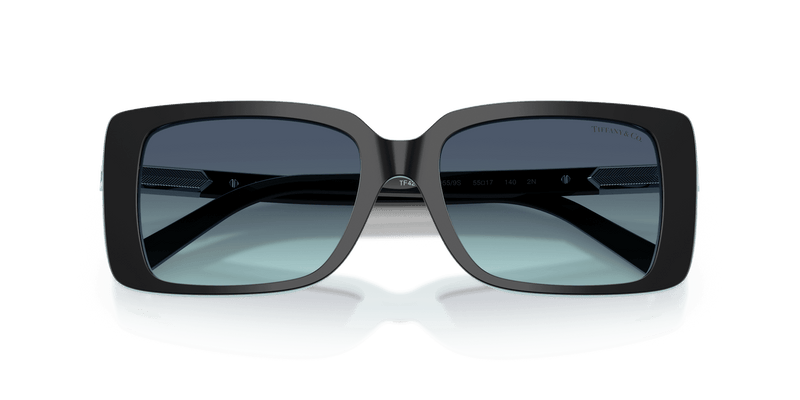 Tiffany & Co. TF4249 in Black On Tiffany Blue / Azure Gradient Blue (80559S) - Side View