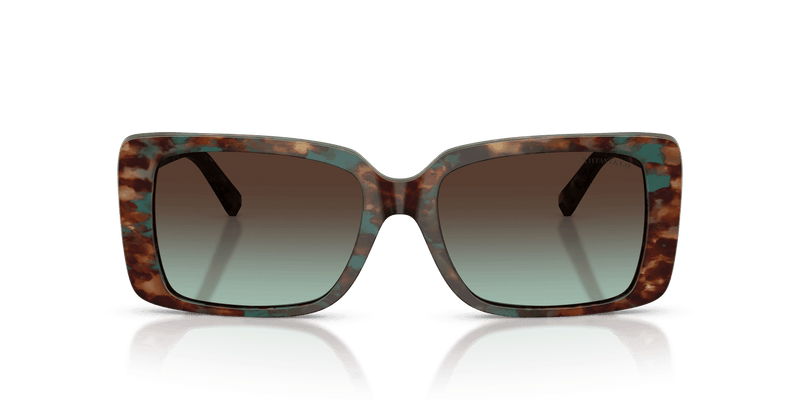Tiffany & Co. TF4249 in Brown Tiffany Havana / Azure Gradient Brown (84425D) - Alternate View