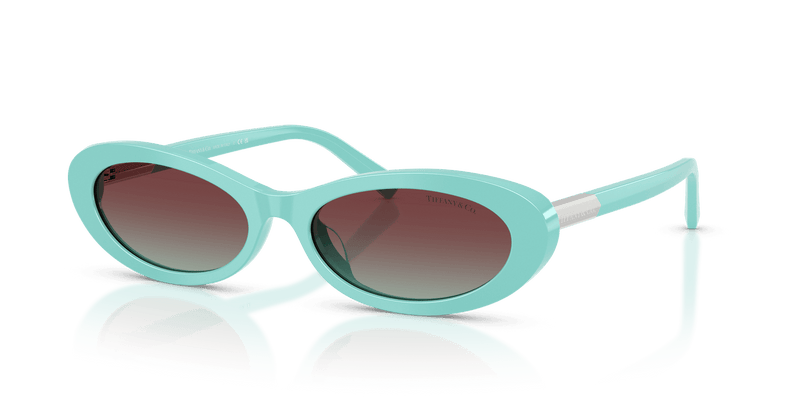 Tiffany & Co. TF4250 in Tiffany Blue / Azure/Burgundy (8388V5) - Alternate View