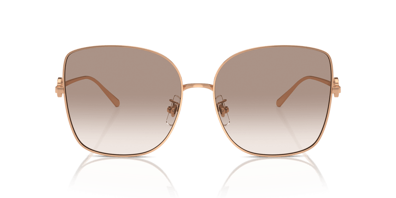 Tory Burch TY6106D in Rose Gold / Clear Gradient Light Brown (335313) - Alternate View